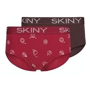 Skiny Every Day in Cotton Multipack Ondergoed Hispter Dames, Deepred Scope Selection, 38, Deepred Scope Selection