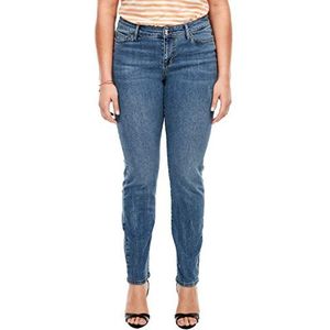 TRIANGLE Dames Jeans, Blauw