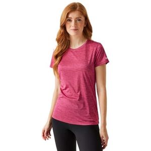 Regatta Regatta Fingal Edition Wicking Jersey T-shirt, marineblauw, dames, Roze, 54