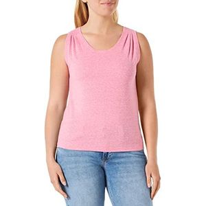 s.Oliver Mouwloos T-shirt voor dames, roze 44w9, 46, Roze 44w9