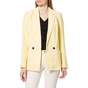 Vero Moda Vmemily Ls Blazer voor dames, Banana