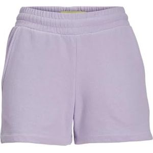 JJXX Jxalfa Reg Hw Shorts Swt Sn Damesshorts, Lilac Breeze, M