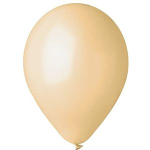 Set van 100 hoogwaardige natuurlijke latexballonnen G120 (Ø 33 cm / 13 inch), poederroze
