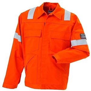 JAK Workwear 11-12102-007-05 model 12102 EN ISO 1149-5 antifouling jas, oranje, maat 2XL, Oranje