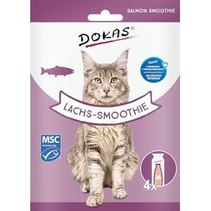 Dokas Zalmsmoothie - hoogwaardige romige snack voor katten - ideaal als vulling of als beloning