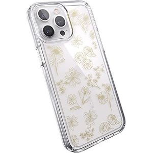 Speck Producten Gemshell Print Beschermhoes voor iPhone 13 Pro Max/iPhone 12 Pro Max Golden Case/Transparant