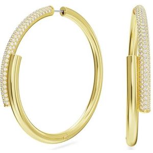 Dextera Swarovski damesoorbellen, verguld, 5671808, groot, metaal, Swarovski, Sterling zilver, Swarovski