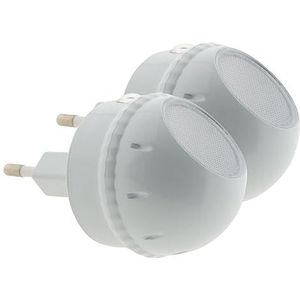 Set van twee 360° draaibare led-nachtlampjes: Otio