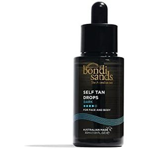 Bondi Sands - Self Tan Drops Dark Zelfbruiner, voor gezicht en lichaam in druppels, individueel doseerbaar, voor een intensieve bruining, 30 ml