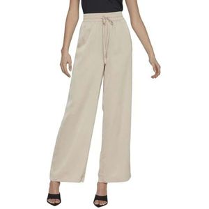 Vila Viellette Hw Wide Pants-Noos Pantalon pour femme, ciment, 42