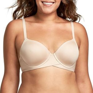 Maidenform One Fabulous Fit 2.0 Demi Bra Een Fabulous Fit 2.0 Halve Cup BH voor Dames (1 stuk), Parijs naakt