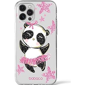 ERT GROUP Telefoonhoesje voor Apple iPhone 12 Pro Max origineel en officieel Babaco-motief Panda 007 perfect afgestemd op de vorm van de mobiele telefoon, gedeeltelijk bedrukt