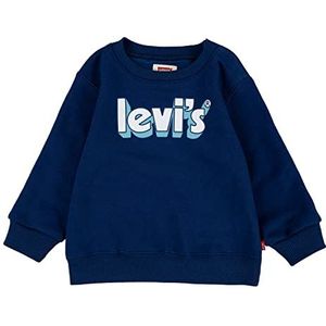 Levi's Kids Estate baby jongens sweatshirt blauw 3 maanden, Estate blauw.