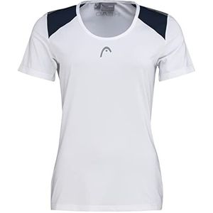 HEAD Dames Club 22 Tech T-Shirt Women Blouses & T-shirts (1 pak), Wit