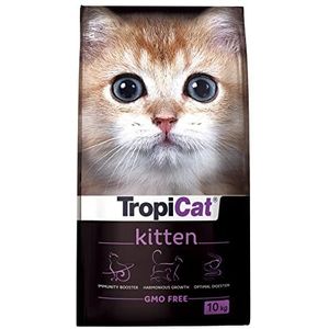 Premium voer voor jonge katten met prebiotica en kip Tropicat Kitten, 10 kg