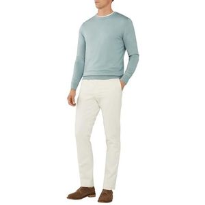 Hackett London C Chino Kensington Canada herenbroek, Wit (wit canvas)