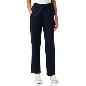 Trigema Casual broek voor dames in sweatkwaliteit, marineblauw (046)
