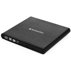 Verbatim 53504 DVD Herschrijfbaar USB 2.0 Zwart