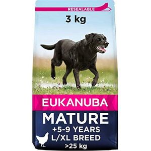 Eukanuba Droogvoer voor honden, senior groot, 3 kg