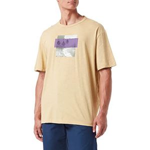 s.Oliver Big Size heren t-shirt, Gouden geel