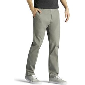 Lee Performance Series Extreme Comfort Slim Pantperformance vrijetijdsbroek voor heren, grind