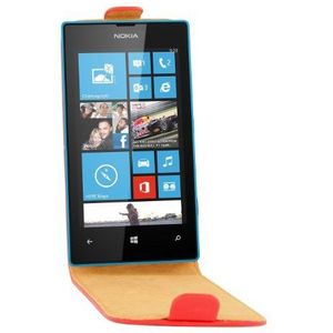 SWISS CHARGER SCPPU088R klapetui voor Nokia Lumia 520, rood