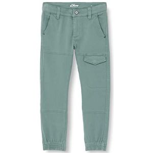 s.Oliver Slang, Brad Slim Fit Broek, Brad Slim Fit Jongens, Blauw/Groen