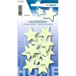 HERMA Reflecterende stickers, permanente grip, 5 fluorescerende stickers per verpakking