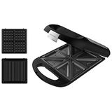 Tosti apparaat Cecotec Rock´nToast Family 3in1 1500 W