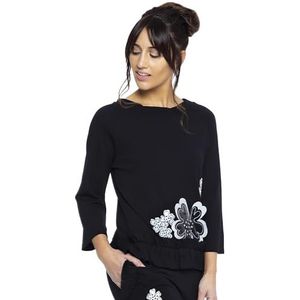 Mamatayoe Tragédie Blouses Femme, noir, XL