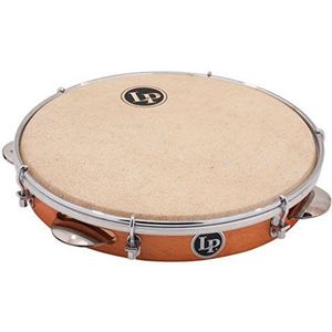 Latin Percussion Brazilian Pandeiro, 10 inch, bruin