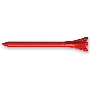 Champ Zarma Fly Tee Golf-Tees, 69 mm, rood, 40 stuks