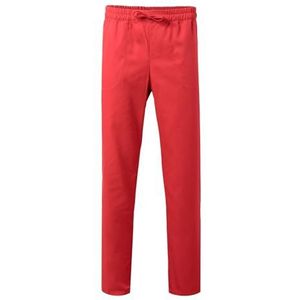 VELILLA 533001 Pantalon de pyjama avec rubans, couleur rouge corail, taille 2XL, Rouge, corail, XXL