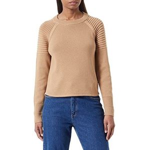 BOSS C_folmar Dames Sweater Knitted_Sweater, middenbeige 260, XS, middenbeige 260