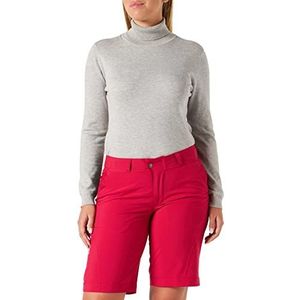 VAUDE Ledro Shorts voor dames, comfortabele shorts voor fietsen, Crimson Rood