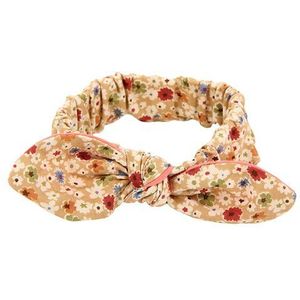 CATSPIA Kattenhalsband, bloemenpatroon, maat S, beige