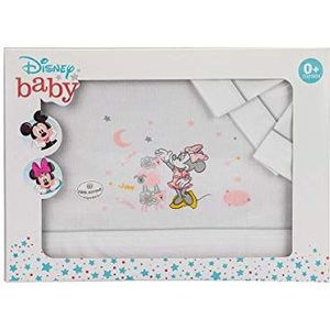 Interbaby Set voor kinderwagen Disney Minnie Mouse, wit/grijs