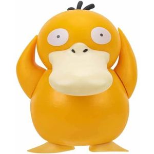Pokemon Figuur Speelgoed 8 cm, Psyduck Psykokwak - Pokemon vechtfiguur - Nieuwe Golf 2022 - Officieel gelicentieerd speelgoed Pokemon