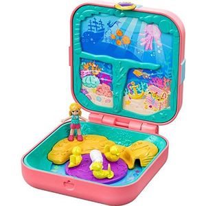 Polly Pocket, GDK77 Zeemeerminnenbessenset, speelgoed voor kinderen van 4 jaar