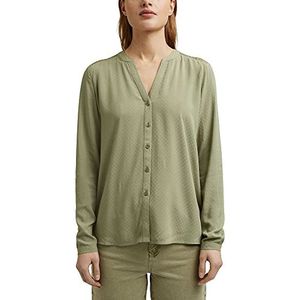 ESPRIT Damesblouse, licht kaki (345)