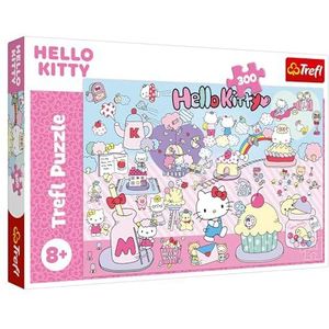 Trefl - Hello Kitty - 300-delige Puzzel - Kleurrijke Puzzel - Creatief Vermaak