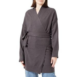 bridgeport Cardigan pour femme, Gris foncé, M-L