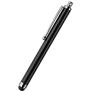 Grote stylus voor Wiko Y80 Smartphone, tablet, 3 stuks (zwart)