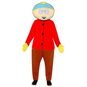 Amscan Eric Cartman 9909304 Officieel South Park-kostuum voor heren, rood, maat XL