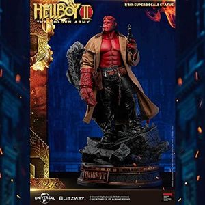 Blitzway – Hellboy II: The Golden Army – Hellboy, Blitzway 1/4 Superb Scale Standbeeld