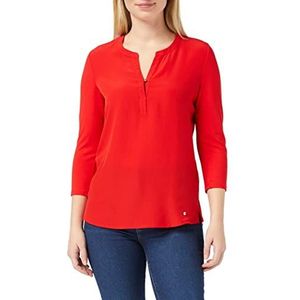 BRAX Clarissa Casual Moderne damesblouse, rood (Ruby Red 42)
