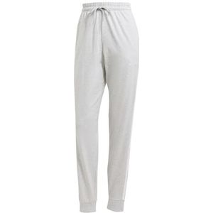 adidas Femme ESSENTIALS 3-STRIPES JOGGER PANTS, light grey heather/white, XS