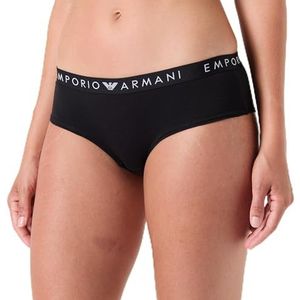 Emporio Armani Iconic Logoband damesslip, zwart, M, zwart., M