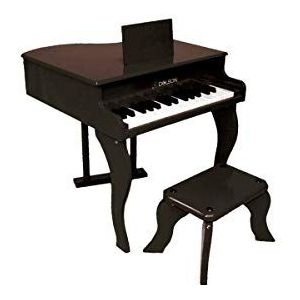 Delson 3005BK Piano Staart voor kinderen, zwart