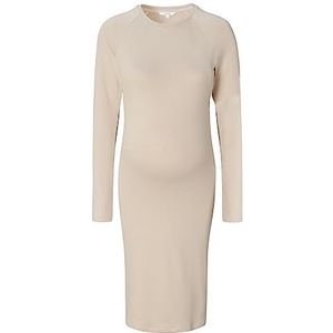 Noppies Zane Ultra Soft Nursing Dress LS Damesjurk, Licht zand